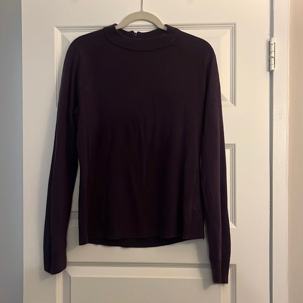 Soft purple sweater